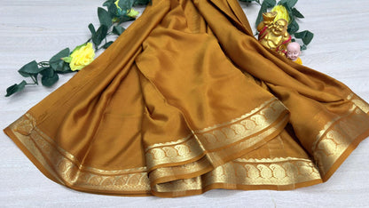 musted self 75 gsm pure mysore silk