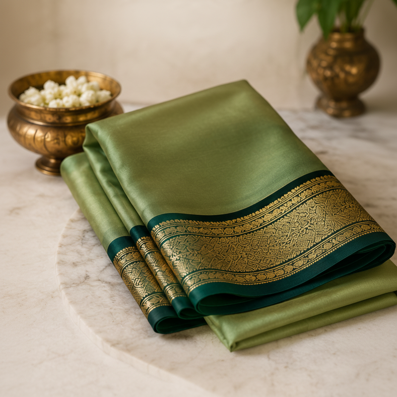SEMI MYSORE SILK